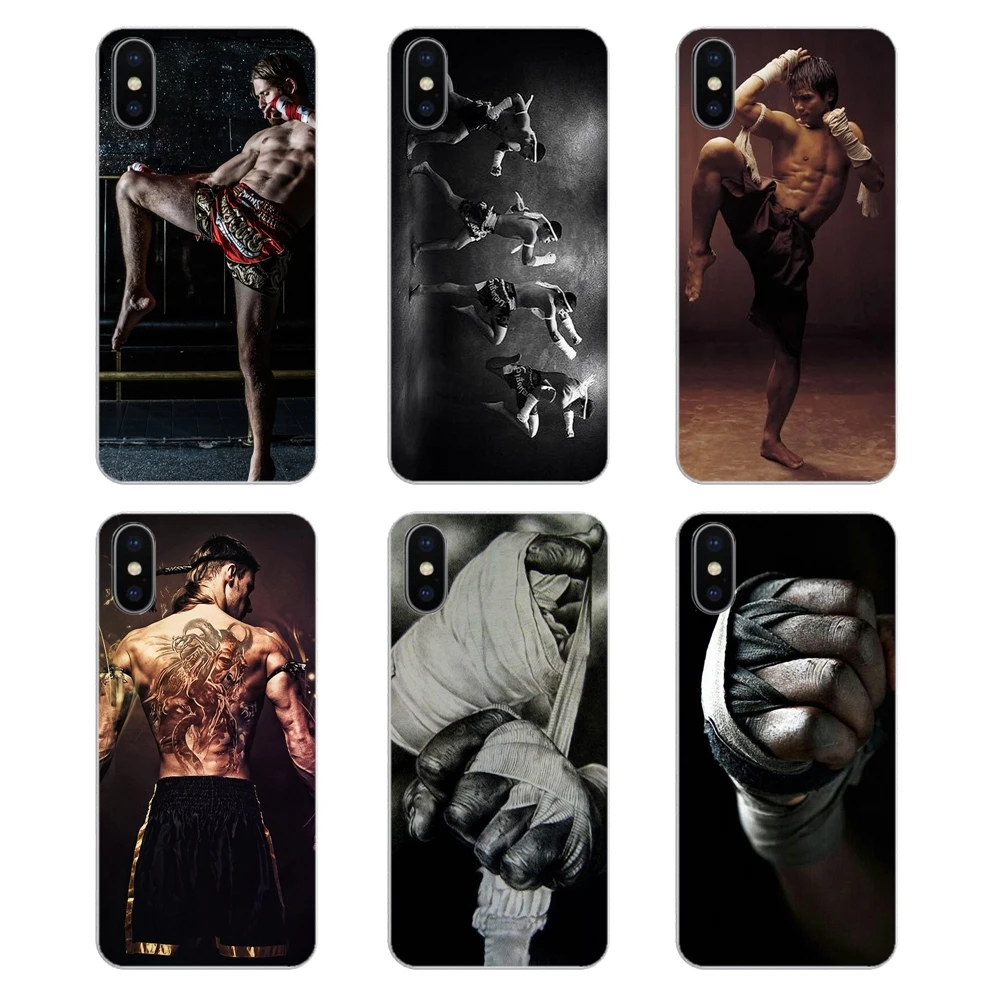 Transparent Soft Shell Covers Thailand Muay Thai painting Poster For Xiaomi Redmi 4X S2 3S Note 3 4 5 6 6A Por Pocophone F1 Mi |