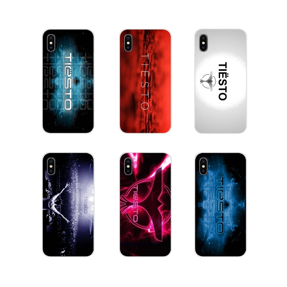 For Apple iPhone X XR XS MAX 4 4S 5 5S 5C SE 6 6S 7 8 Plus ipod touch Transparent TPU Shell Cover Cool DJ Tiesto personality | Мобильные