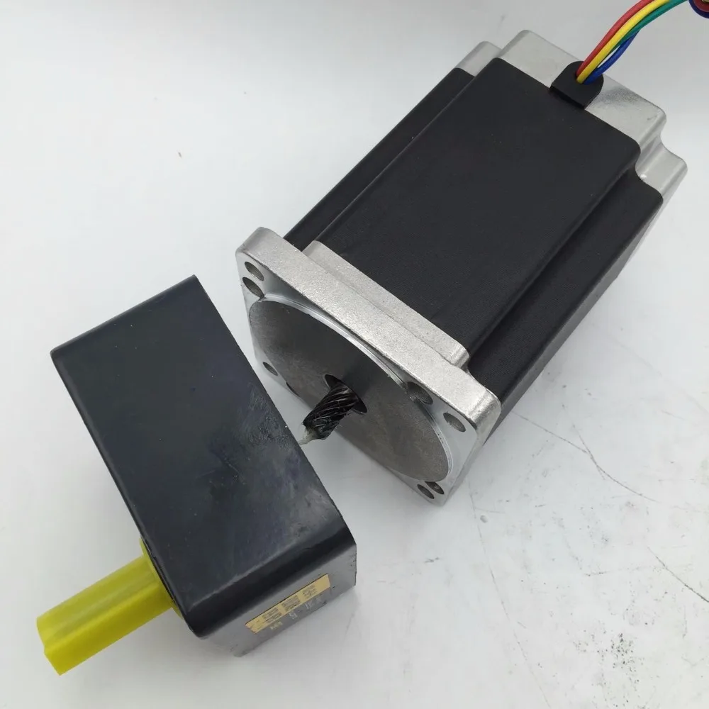 Gear Reducer Stepper Motor Ratio1:50, NEMA34, 6A, 6.5NM, 929oz-in, L ,98mm For Packaging Machinery New In Box
Gear Reducer Stepper Motor Ratio1:50, NEMA34, 6A, 6.5NM, 929oz-in, L ,98mm For Packaging Machinery New In Box