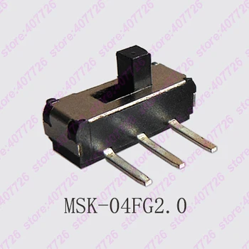 200PCS 3Pin Mini Slide Switch On-OFF Micro Toggle Switch H=2MM Miniature Horizontal Slide Switch SMD MSK-04FG2.0
200PCS 3Pin Mini Slide Switch On-OFF Micro Toggle Switch H=2MM Miniature Horizontal Slide Switch SMD MSK-04FG2.0
