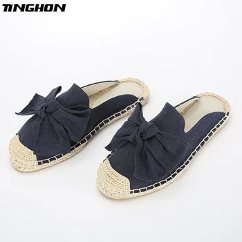 Fashion Ethnic Casual Espadrilles Big Bow Flat New Women Spring Printed Embroider Slip on Fishermen Hemp Rope Shoes 35-43
Fashion Ethnic Casual Espadrilles Big Bow Flat New Women Spring Printed Embroider Slip on Fishermen Hemp Rope Shoes 35-43