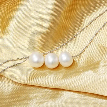 ZHAO classic three Piece 8-9mm pearl collarbone necklace S925 Sterling silver chain Natural fresh water
ZHAO classic three Piece 8-9mm pearl collarbone necklace S925 Sterling silver chain Natural fresh water
