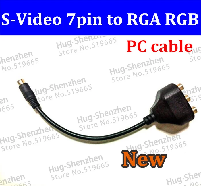 New Original 15Pcs Sunlink XFX S-Video 7 Pin Male to Female RCA RGB Component TV HDTV Adapter PC Cable
New Original 15Pcs Sunlink XFX S-Video 7 Pin Male to Female RCA RGB Component TV HDTV Adapter PC Cable