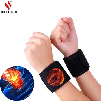 1 Pair Health Care Tourmaline Self-Heating Wrist Brace Band Support Far Infrared Magnetic Therapy Pads Braces Pressure Cuff
1 Pair Health Care Tourmaline Self-Heating Wrist Brace Band Support Far Infrared Magnetic Therapy Pads Braces Pressure Cuff