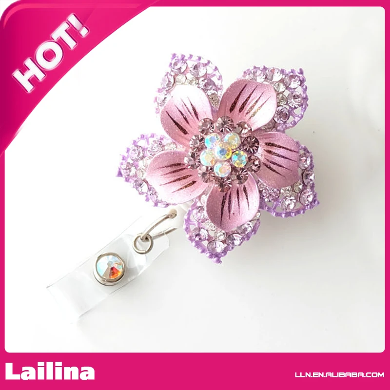 Lavender Hawaiian Flower Bling - Pretty Badge Pull - Unique Retractor Badge Reel - Bling ID Clip - Nurse Jewelry - Teacher Gift
Lavender Hawaiian Flower Bling - Pretty Badge Pull - Unique Retractor Badge Reel - Bling ID Clip - Nurse Jewelry - Teacher Gift
