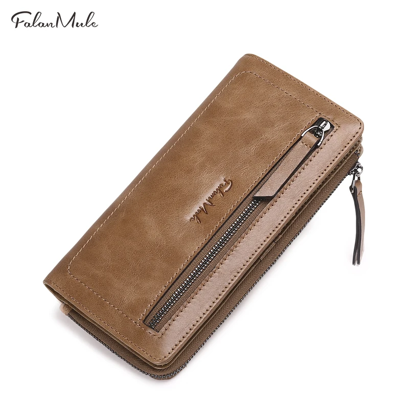 2018 New Genuine Leather Men Wallets Long Men's Vintage Purse Male Clutch Coin Purses Cowhide Leather For Card Holder/Phone
2018 New Genuine Leather Men Wallets Long Men's Vintage Purse Male Clutch Coin Purses Cowhide Leather For Card Holder/Phone