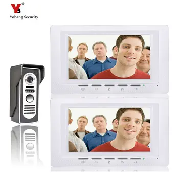 Yobang Security Freeship 7"Inch Color Video Door bell Phone /Video Doorbell /Video Intercom Monitor Kit IR Night Vision Camera
Yobang Security Freeship 7"Inch Color Video Door bell Phone /Video Doorbell /Video Intercom Monitor Kit IR Night Vision Camera