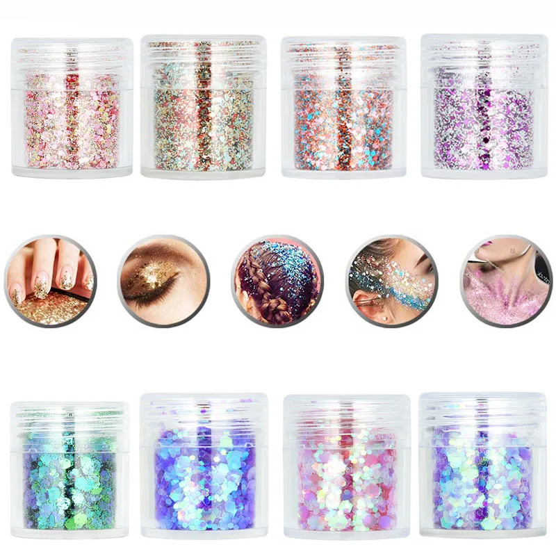 1Box Mix Size Nail Glitter Powder Sequins Nail Sparkles Shiny Makeup Glitter Dust Nail Art Decorations
1Box Mix Size Nail Glitter Powder Sequins Nail Sparkles Shiny Makeup Glitter Dust Nail Art Decorations