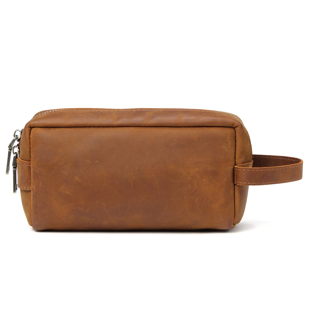 Crazy horse cow Genuine leather cosmetic bag for men travel toiletry bag large capacity wash bags man's make up bags organizer
Crazy horse cow Genuine leather cosmetic bag for men travel toiletry bag large capacity wash bags man's make up bags organizer
