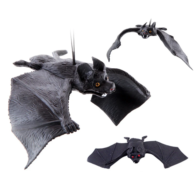 Simulation Bat Pendant Halloween Decoration Rubber Bat Tricky Props For Halloween Party Decoration
Simulation Bat Pendant Halloween Decoration Rubber Bat Tricky Props For Halloween Party Decoration