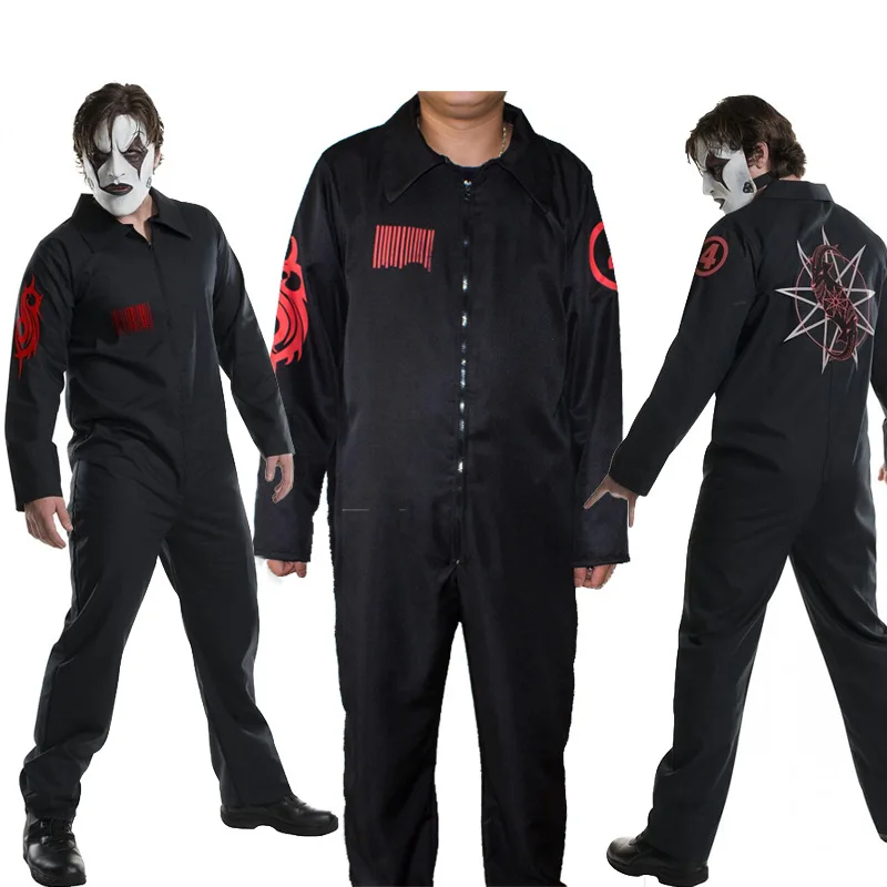 Halloween cosplay costume Slipknot orchestra Jumpsuits Cosplay Costume Slipknot clothes cosplay men's performance clothing mask
Halloween cosplay costume Slipknot orchestra Jumpsuits Cosplay Costume Slipknot clothes cosplay men's performance clothing mask