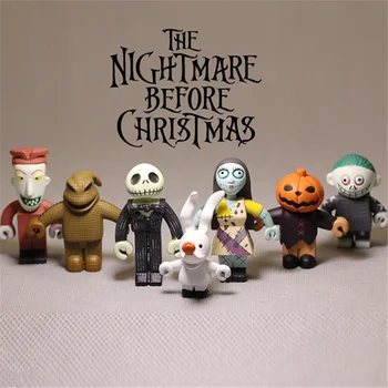 7piece 5-7cm The Nightmare Before Christmas Jack Skellington Sally Barrel Lock Action Figure Model Toys Christmas gift toys
7piece 5-7cm The Nightmare Before Christmas Jack Skellington Sally Barrel Lock Action Figure Model Toys Christmas gift toys