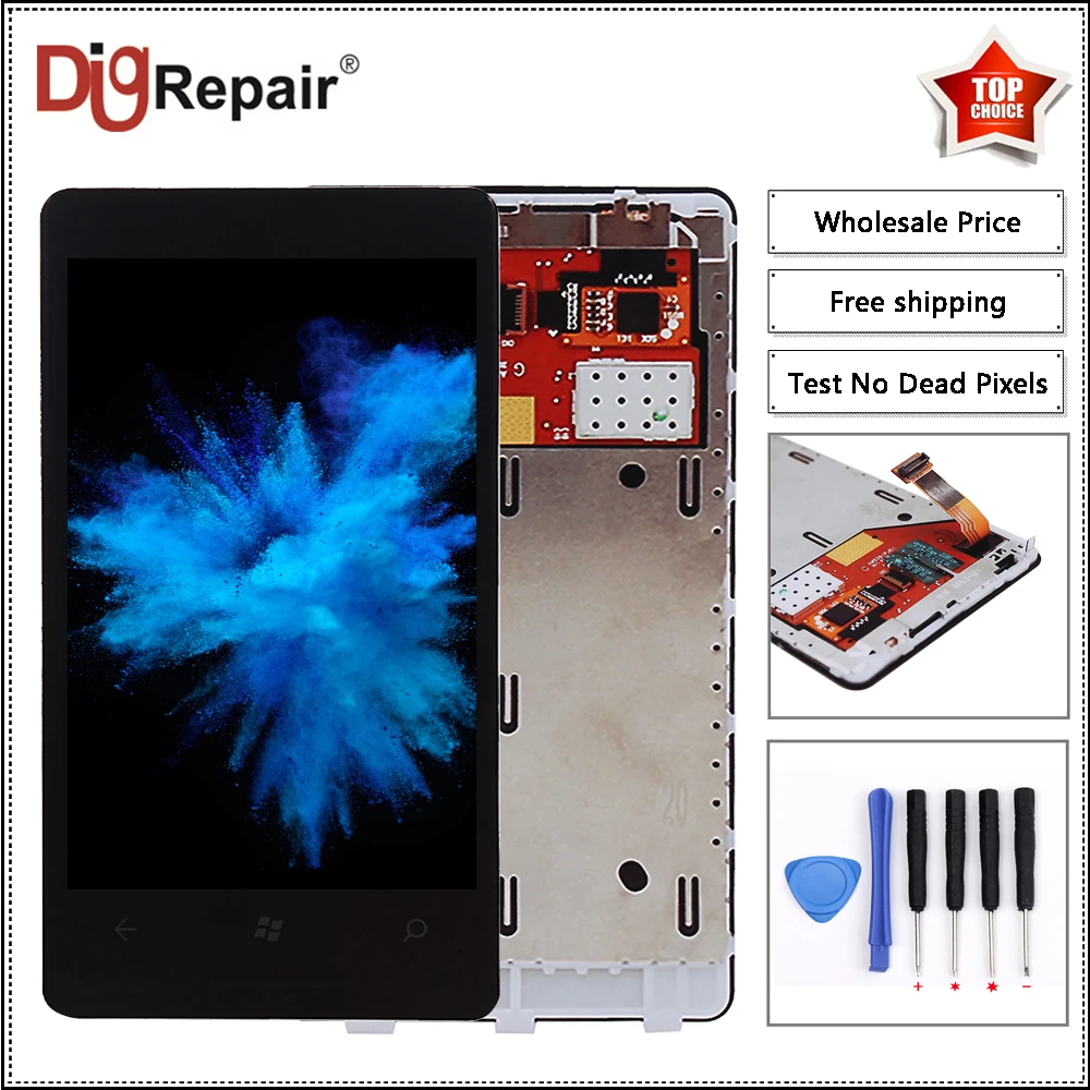 For lumia 800 screen Black For Nokia Lumia 800 LCD Display Touch Screen Digitizer For lumia 800 lcd For nokia 800 display Frame
For lumia 800 screen Black For Nokia Lumia 800 LCD Display Touch Screen Digitizer For lumia 800 lcd For nokia 800 display Frame