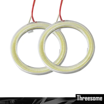 2pcs Angel Eyes COB Auto Halo Rings Headlight DRL 60/70/80/90/100/110/120mm 12V Led Car Angel Eyes Motorcycle with Lampshades
2pcs Angel Eyes COB Auto Halo Rings Headlight DRL 60/70/80/90/100/110/120mm 12V Led Car Angel Eyes Motorcycle with Lampshades