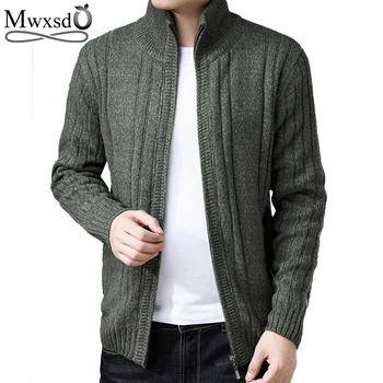Mwxsd winter men's casual thick warm fur cardigan sweater men wool cotton warm knitted cardigan overcoat jacket male pull homme
Mwxsd winter men's casual thick warm fur cardigan sweater men wool cotton warm knitted cardigan overcoat jacket male pull homme