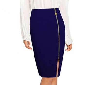 Autumn Skirt 2018 Skirts Women Saia OL Office Skirt Knee Length High Waist Straight Side Zipper Solid Pencil Saias Lolita Faldas
Autumn Skirt 2018 Skirts Women Saia OL Office Skirt Knee Length High Waist Straight Side Zipper Solid Pencil Saias Lolita Faldas
