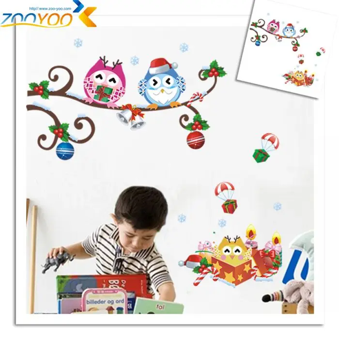 lovely owls on tree branch wall stickers for kids rooms christmas decoration cartoon animal wall decals pvc mural art posters
lovely owls on tree branch wall stickers for kids rooms christmas decoration cartoon animal wall decals pvc mural art posters