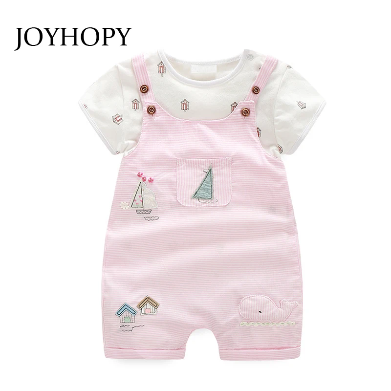 JOYHOPY Baby Girl Clothes 2pcs Enfant Toddler Clothing Sets (Romper+Overalls)Cotton Newborn Bebe Clothes
JOYHOPY Baby Girl Clothes 2pcs Enfant Toddler Clothing Sets (Romper+Overalls)Cotton Newborn Bebe Clothes
