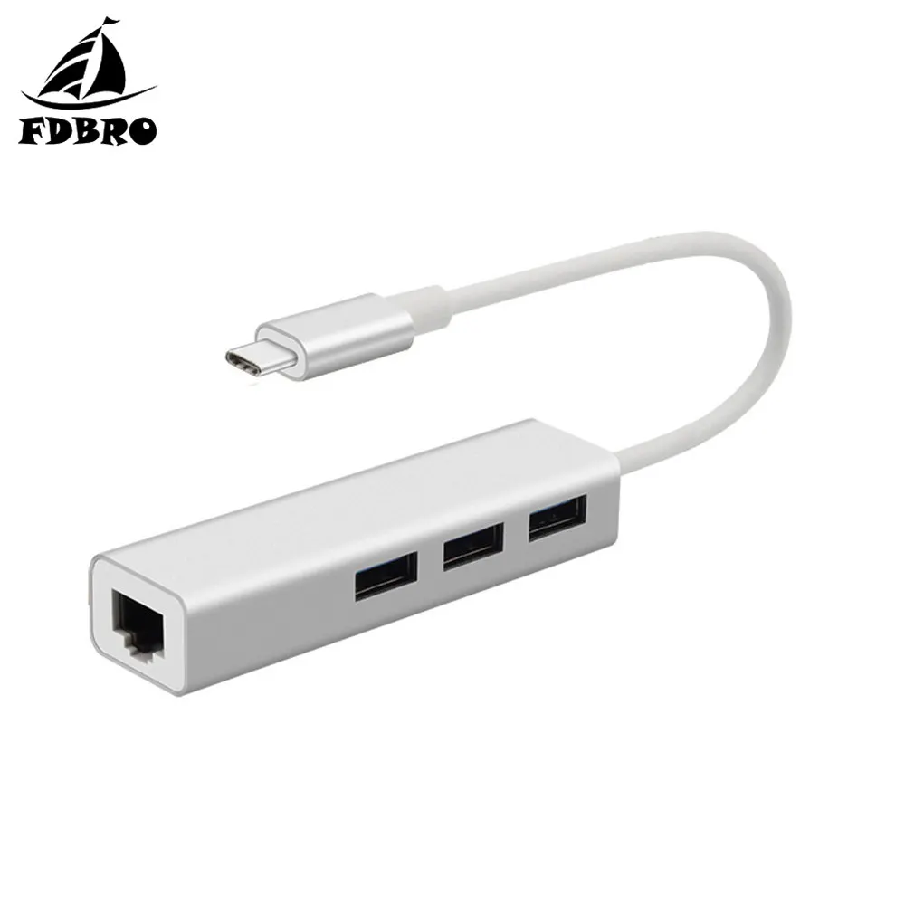 FDBRO 10/100/1000Mbps Gigabit Ethernet USB 3.0 Network Card for MacBook USB C Ethernet Rj45 Lan Adapter 3 Port USB Type C Hub
FDBRO 10/100/1000Mbps Gigabit Ethernet USB 3.0 Network Card for MacBook USB C Ethernet Rj45 Lan Adapter 3 Port USB Type C Hub