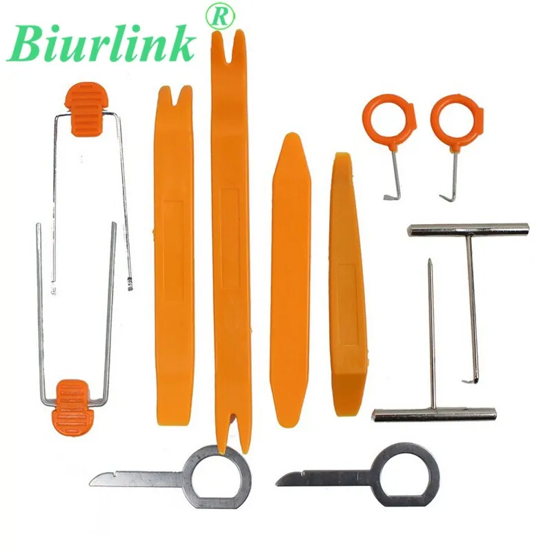 Biurlink Universal Car Modification Tool Car Stereo Vehicle Radio CD Player Changer Front Panel Removal Key Tool Kits
Biurlink Universal Car Modification Tool Car Stereo Vehicle Radio CD Player Changer Front Panel Removal Key Tool Kits