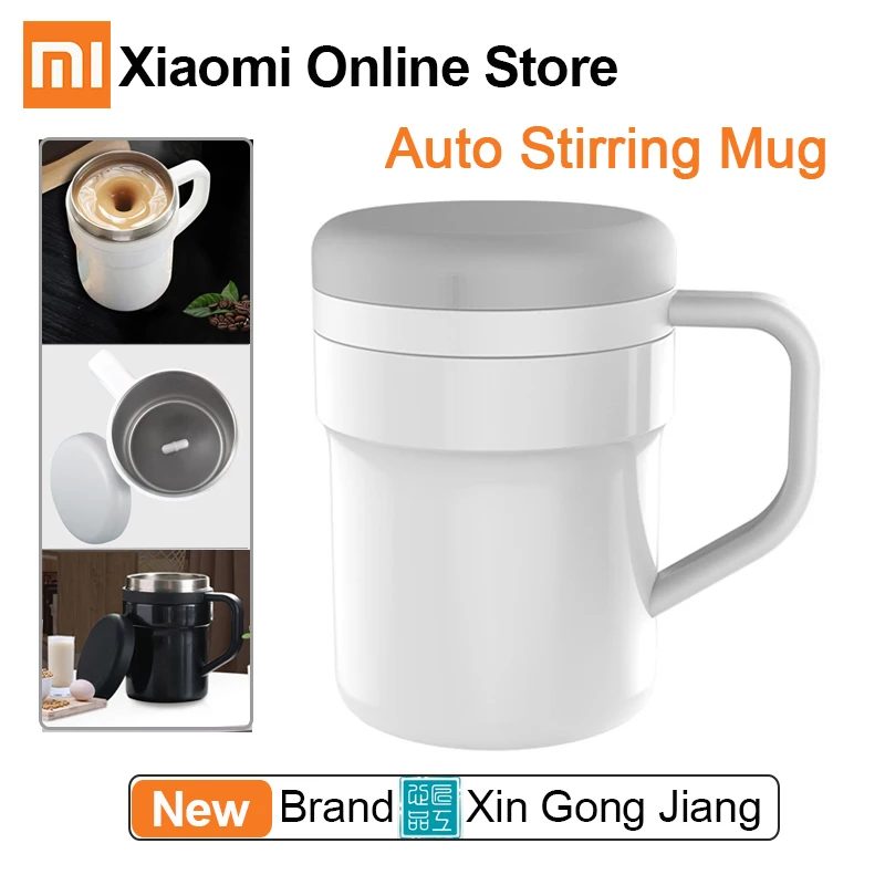 Xiaomi Automatic Mixing Cup Lazy No Battery Portable Innovative Magnetic Mixing Self Stirring Coffee Tea Mug for Home Office
Xiaomi Automatic Mixing Cup Lazy No Battery Portable Innovative Magnetic Mixing Self Stirring Coffee Tea Mug for Home Office