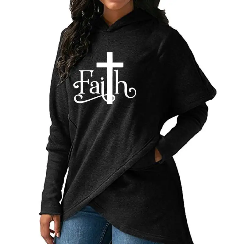 High Quality Large Size Dropshipping 2019 New Fashion Faith Print Sweatshirt Femmes Sweatshirts Hoodies Women Female Clothings
High Quality Large Size Dropshipping 2019 New Fashion Faith Print Sweatshirt Femmes Sweatshirts Hoodies Women Female Clothings