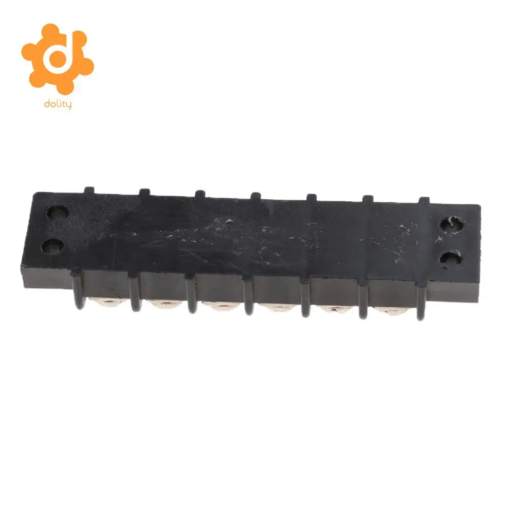 Baoblaze Marine Boat RV 12V 30A 6 Ways Screw Terminal Block Bus Bar Splits 1 In 6 Out
