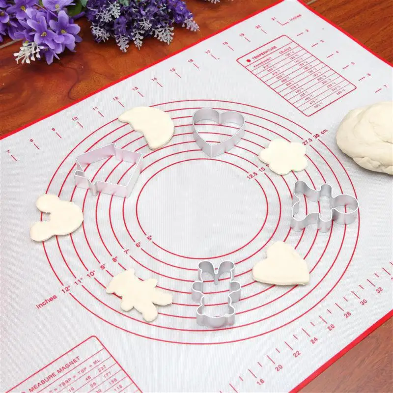 Silicone Baking Mat Kneading Dough Mat Thickening Baking Large Silicone Rolling Pastry Mat Bakeware Table Pads Cooking Tools
Silicone Baking Mat Kneading Dough Mat Thickening Baking Large Silicone Rolling Pastry Mat Bakeware Table Pads Cooking Tools