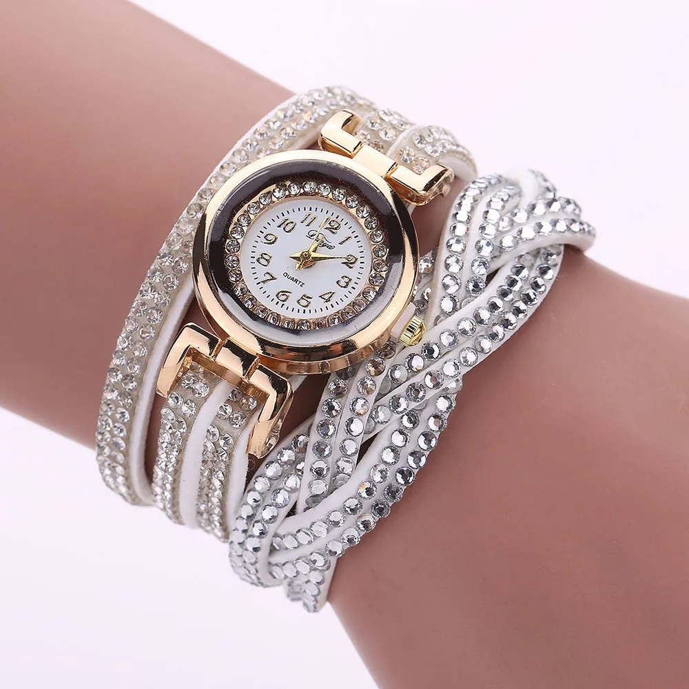 Duoya Brand Watches Women Luxury Crystal Women Gold Bracelet Quartz Wristwatch Rhinestone Clock Ladies Dress Gift Watches 03*
Duoya Brand Watches Women Luxury Crystal Women Gold Bracelet Quartz Wristwatch Rhinestone Clock Ladies Dress Gift Watches 03*