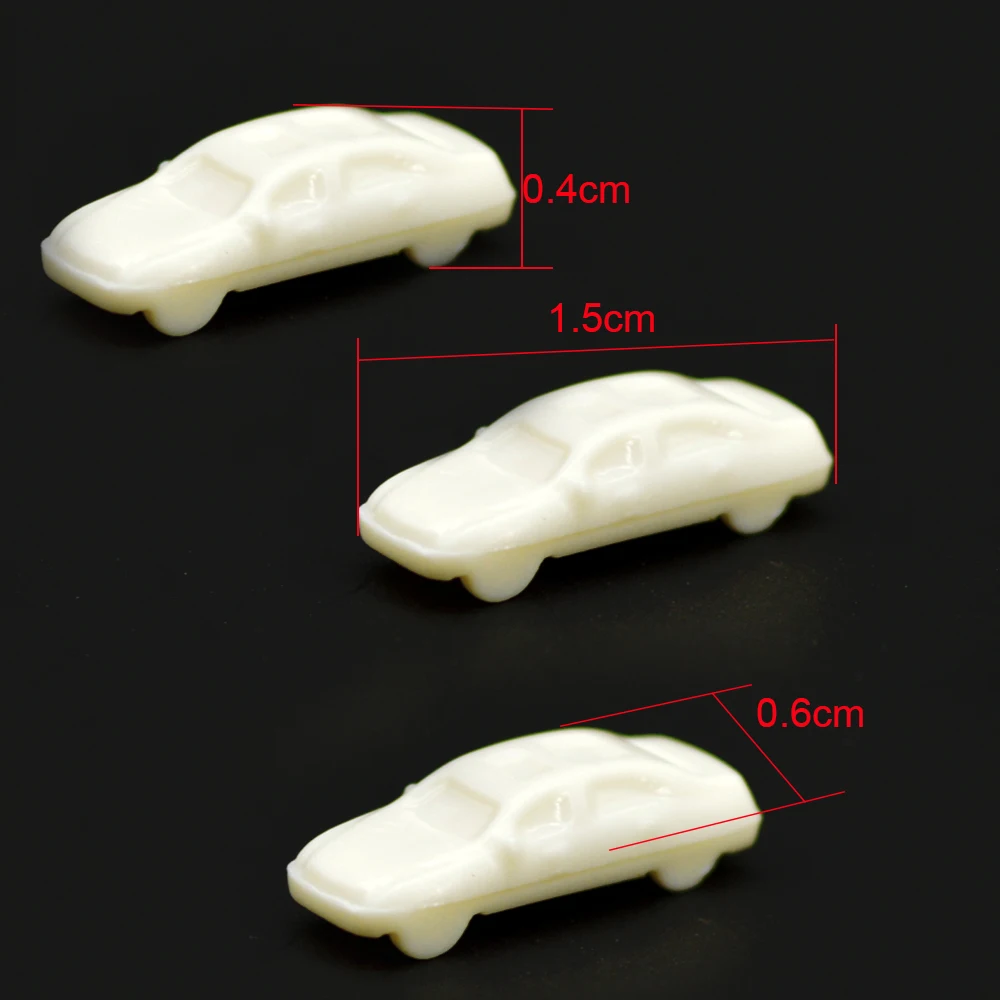 Model Train layout Scale 1:300 White Model Toy Car Mini Plastic Resin Car Model Good Quality
Model Train layout Scale 1:300 White Model Toy Car Mini Plastic Resin Car Model Good Quality