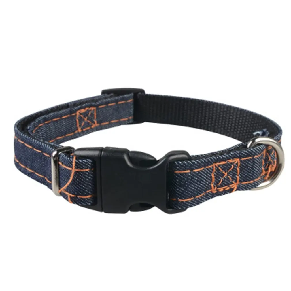 Pet Dog Collar Adjustable & Durable Collar Heavy Duty Denim Dog Collar for Small Medium and Large Dog
Pet Dog Collar Adjustable & Durable Collar Heavy Duty Denim Dog Collar for Small Medium and Large Dog