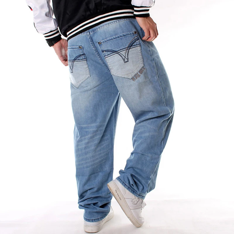 High Quality Male Hip Hop Baggy Jeans Harem Style Big Yards Jeans Hip Loose Straight Jeans Pants Casual Long Pants
High Quality Male Hip Hop Baggy Jeans Harem Style Big Yards Jeans Hip Loose Straight Jeans Pants Casual Long Pants