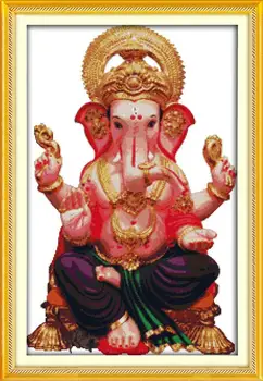 Cross Stitching Thailand Ganesha DIY Needlework Patchwork DMC Cross Stitch Kits for Embroidery Knitting Needles diy craft hobby
Cross Stitching Thailand Ganesha DIY Needlework Patchwork DMC Cross Stitch Kits for Embroidery Knitting Needles diy craft hobby