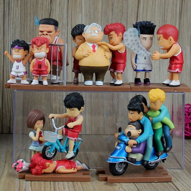 Hot Sale Slam Dunk action Figures 5pcs/set Japanese Anime Figure 10CM PVC Cartoon Figure Kid Gift Brinquedo Free Shipping
Hot Sale Slam Dunk action Figures 5pcs/set Japanese Anime Figure 10CM PVC Cartoon Figure Kid Gift Brinquedo Free Shipping