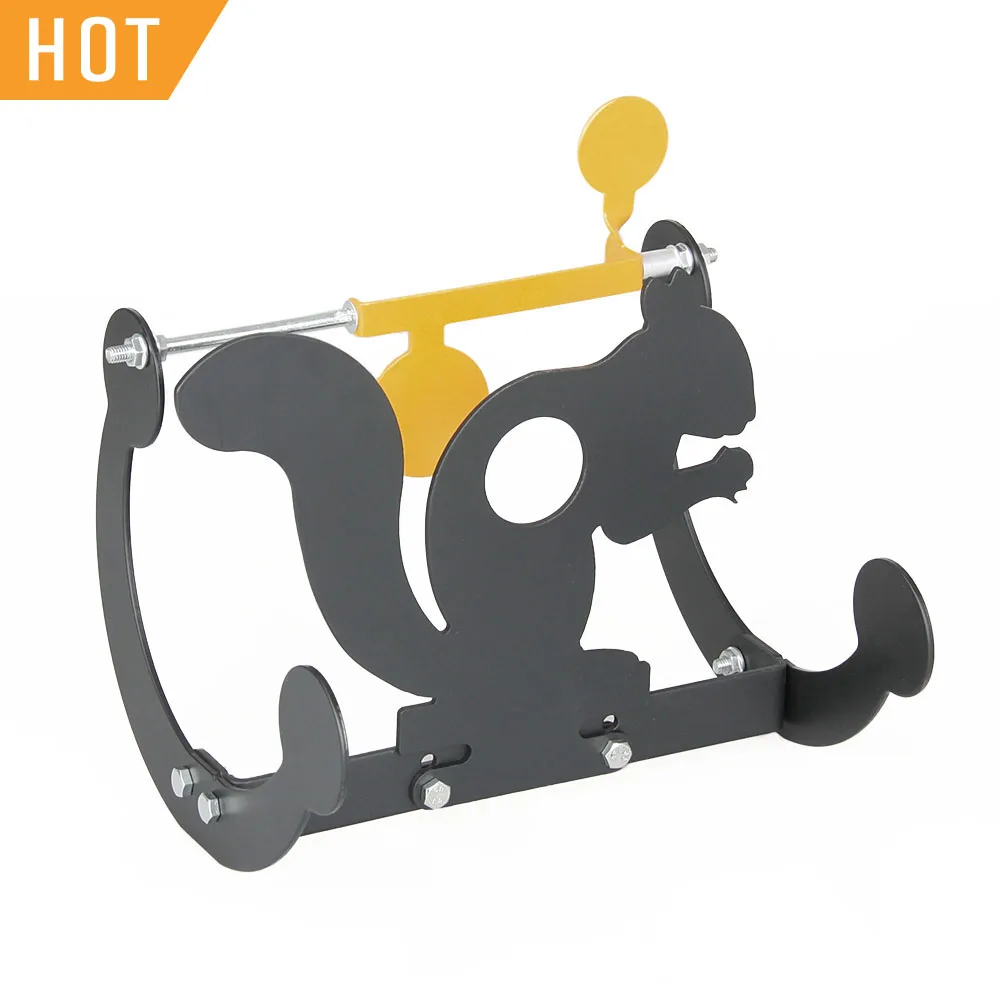 Squirrel Shape Target Airsoft Target Automatic Reset Rotating Outdoor high carbon steel Shooting Target Practice Target PP36-0004
Squirrel Shape Target Airsoft Target Automatic Reset Rotating Outdoor high carbon steel Shooting Target Practice Target PP36-0004