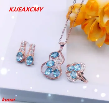 KJJEAXCMY boutique jewels Colorful jewelry 925 silver inlaid with natural blue topper stone pendant ring earrings with three set
KJJEAXCMY boutique jewels Colorful jewelry 925 silver inlaid with natural blue topper stone pendant ring earrings with three set