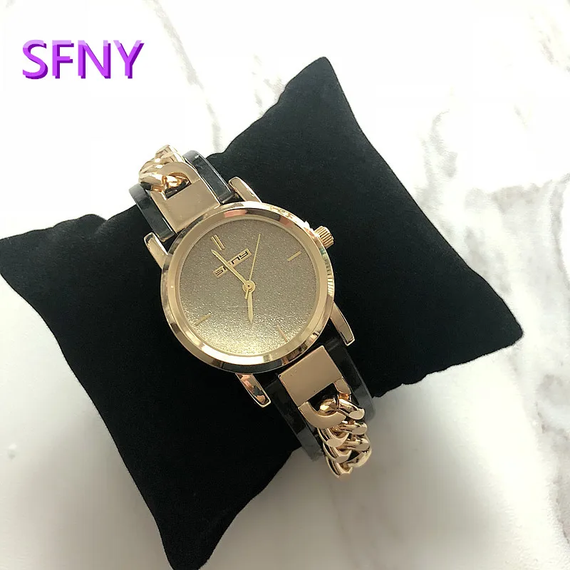 2018 SFNY Classic Twist Chain Design Bracelet Women Quartz Beauty Pearl Powder Dial High Quality Quartz Female Watch
2018 SFNY Classic Twist Chain Design Bracelet Women Quartz Beauty Pearl Powder Dial High Quality Quartz Female Watch