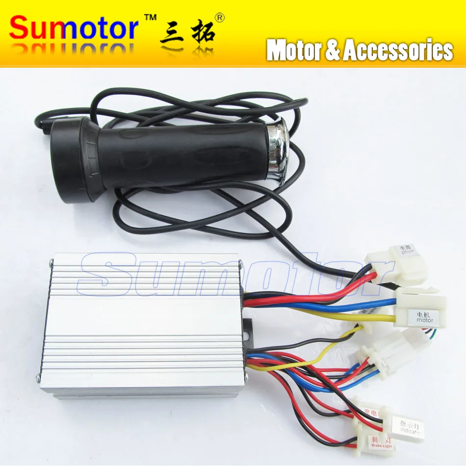 DC 48V 650W brush motor speed controller with Handle, for electric bicycle electric bike controller, e-bike controller scooter
DC 48V 650W brush motor speed controller with Handle, for electric bicycle electric bike controller, e-bike controller scooter