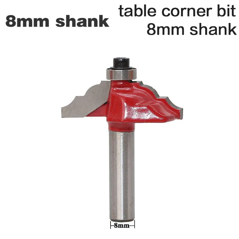1PC 8mm Shank Tipped Table Edge Molding Wood Router Bit Tungsten Carbide Table Corner Round Mill Cutter Woodworking Tools
1PC 8mm Shank Tipped Table Edge Molding Wood Router Bit Tungsten Carbide Table Corner Round Mill Cutter Woodworking Tools