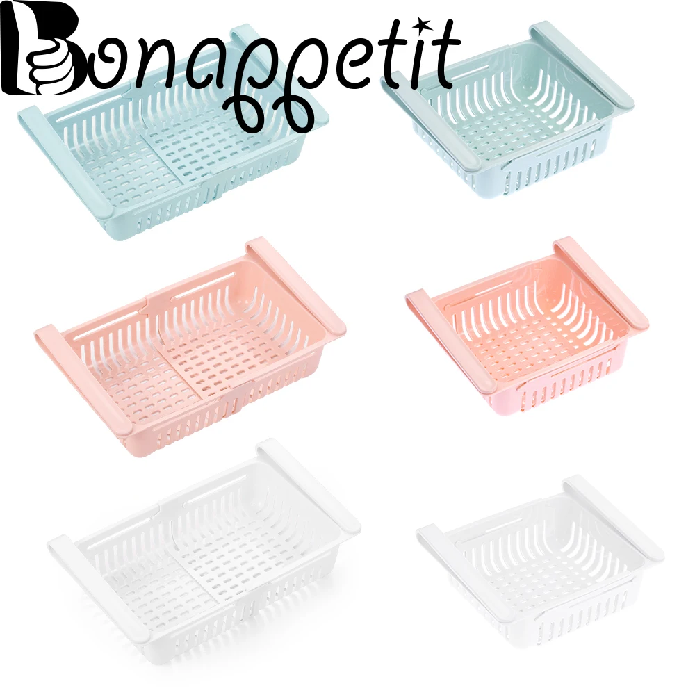 1SET Adjustable Stretchable Kitchen Refrigerator Storage Rack Holder Fridge Freezer Shelf Box Pull-out Kitchen & Dining Drawer
1SET Adjustable Stretchable Kitchen Refrigerator Storage Rack Holder Fridge Freezer Shelf Box Pull-out Kitchen & Dining Drawer