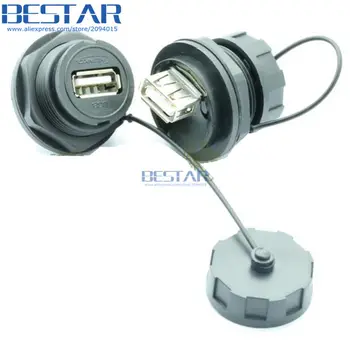 USB 2.0 Panel Mount IP67 Waterproof USB2.0 Connector Cable 1m 3ft USB Socket Male to Female Extension cord cables Water Proof
USB 2.0 Panel Mount IP67 Waterproof USB2.0 Connector Cable 1m 3ft USB Socket Male to Female Extension cord cables Water Proof