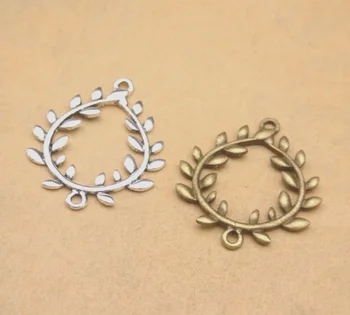 100pcs Christmas wreath connector charm pendants 33*28mm bronze accessory craft Jewelry earring bracelet necklace anklet 
100pcs Christmas wreath connector charm pendants 33*28mm bronze accessory craft Jewelry earring bracelet necklace anklet