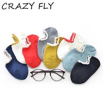 CRAZY FLY Fashion Candy Color Summer Short Socks Cute Shollow Low Cut Lace Women Socks Toe Fun Short Ankle Socks Cotton Meias
CRAZY FLY Fashion Candy Color Summer Short Socks Cute Shollow Low Cut Lace Women Socks Toe Fun Short Ankle Socks Cotton Meias