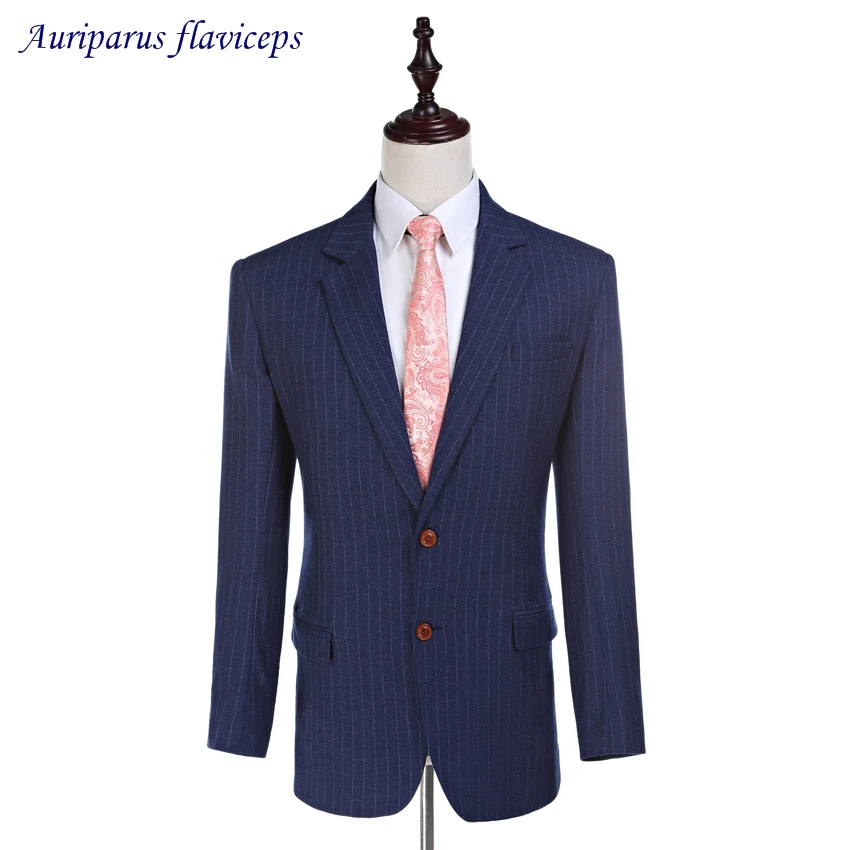 2018 Pinstripe Jacket Notched Lapel Groom Tuxedos 2 Buttons Worsted Wool Jacket Custom Made Suit Jacket 1 Piece Blazer
2018 Pinstripe Jacket Notched Lapel Groom Tuxedos 2 Buttons Worsted Wool Jacket Custom Made Suit Jacket 1 Piece Blazer