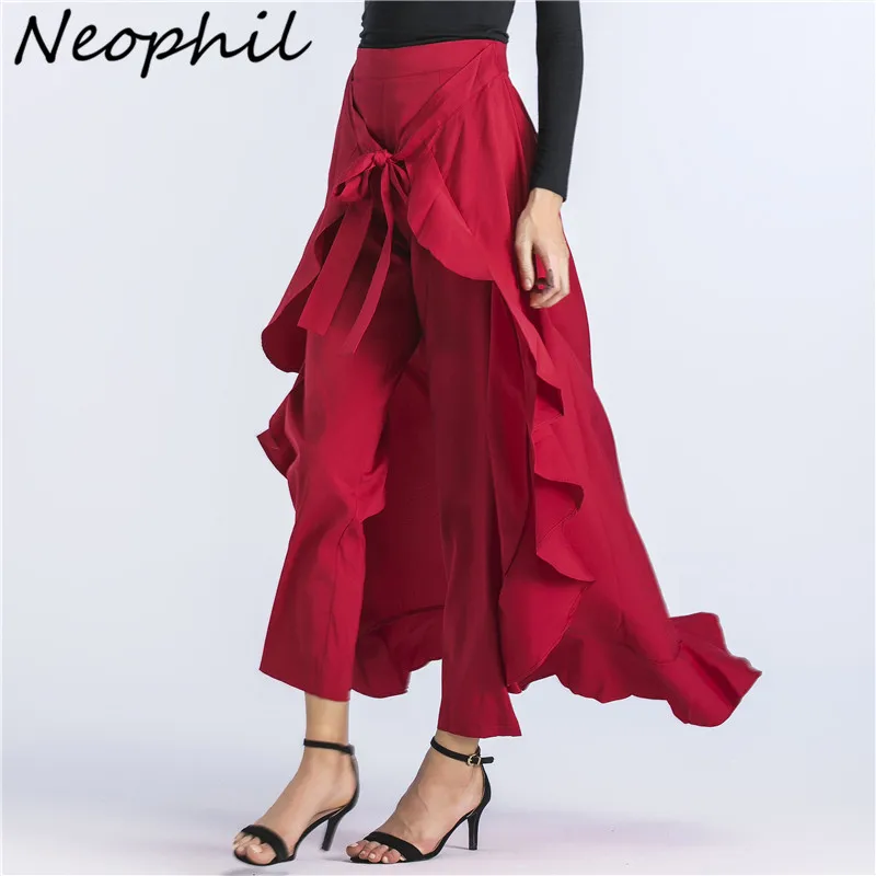 Neophil 105cm Vintage Ruffles Asymmetrical Long Maxi Womens Skirts Floor Length High Waist Muslim Saia Longa Jupe Longue MS1705
Neophil 105cm Vintage Ruffles Asymmetrical Long Maxi Womens Skirts Floor Length High Waist Muslim Saia Longa Jupe Longue MS1705