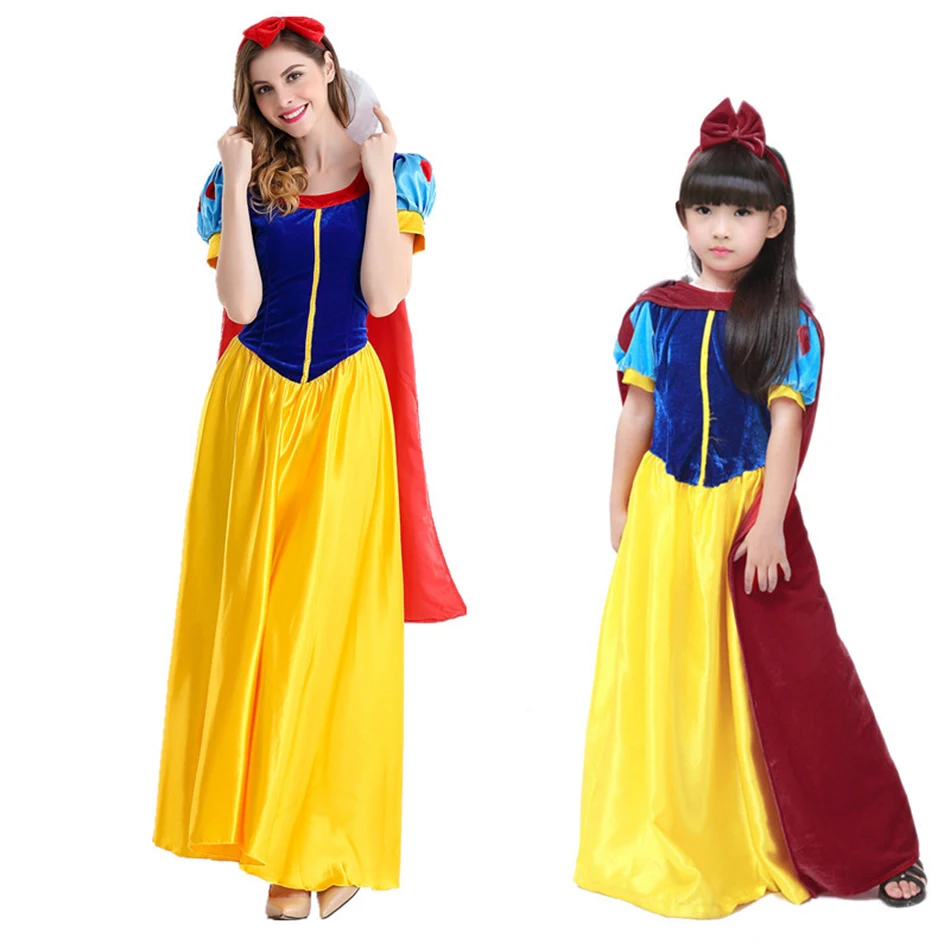 FINDPITAYA New Arrival Halloween Snow White Dress COSPLAY Ballet Movie Adult And Kids DS Female Costume Girls Women Clothes
FINDPITAYA New Arrival Halloween Snow White Dress COSPLAY Ballet Movie Adult And Kids DS Female Costume Girls Women Clothes