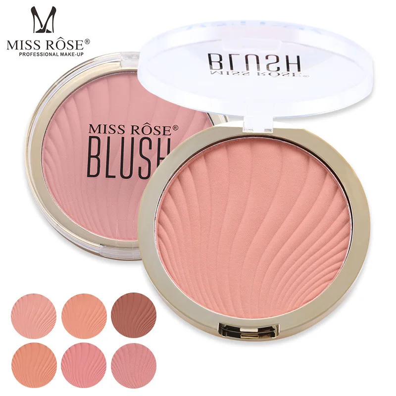 MISS ROSE Six-color Blush Repair Capacity Rosy Blush Naturally Brighten Complexion Rouge Makeup
MISS ROSE Six-color Blush Repair Capacity Rosy Blush Naturally Brighten Complexion Rouge Makeup