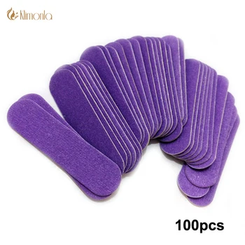 100pcs/lot Purple Mini Wood Nail File Disposable Sanding Files Buffing Nail limas para manicura Pedicure Manicure Care Tools
100pcs/lot Purple Mini Wood Nail File Disposable Sanding Files Buffing Nail limas para manicura Pedicure Manicure Care Tools