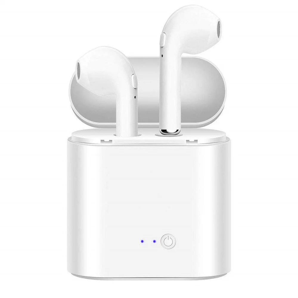 Фото i7s TWS Wireless Bluetooth Earphone for Apple iPhone 6S Plus SE 3 3Gs 3G 4 S 5 6 5C 5S Music Earbud Charging Box | Электроника