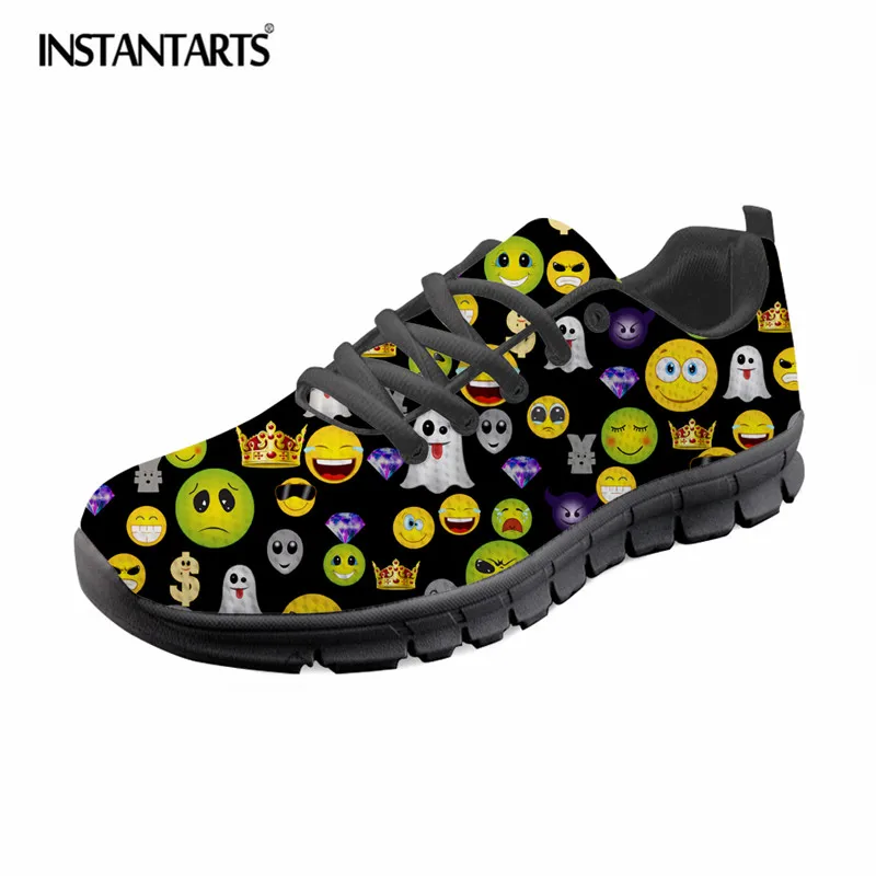 INSTANTARTS Funny Emoji Print Summer Men Casual Shoes Breathable Air Mesh Sneaker Shoes for Students Boys Comfortable Flat Shoes
INSTANTARTS Funny Emoji Print Summer Men Casual Shoes Breathable Air Mesh Sneaker Shoes for Students Boys Comfortable Flat Shoes